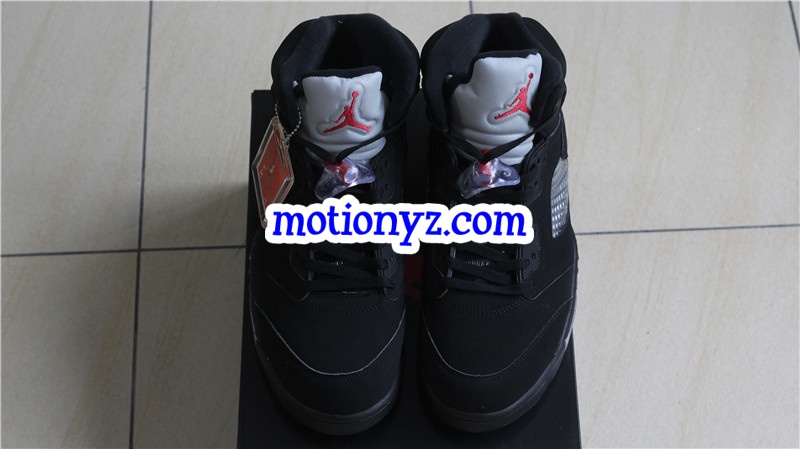 Authentic Air Jordan 5 Retro Blackmetallic